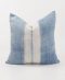 A vintage indigo hemp cushion cover made from hill tribe textiles.