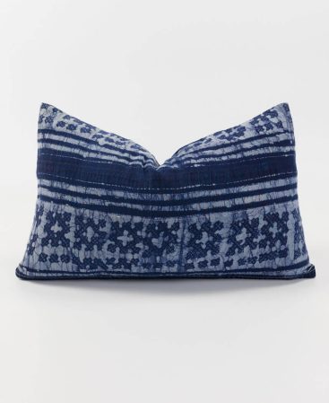 An example of how we use vintage textiles to create unique cushions and pillows.