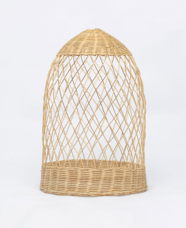 Large Rattan Basket Weave