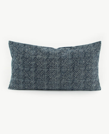 Classic Indigo Batik Hill Tribe Throw Cushion