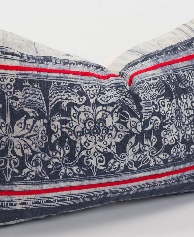Intricate batik motifs and patterns are common with hill tribe textiles.