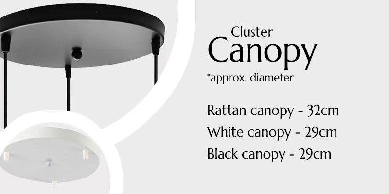 Measurements For Hardwired Cluster Chandelier Canopy Lights