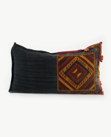 Rare Vintage Tai Lu Hill Tribe Lumbar Pillow Cushion