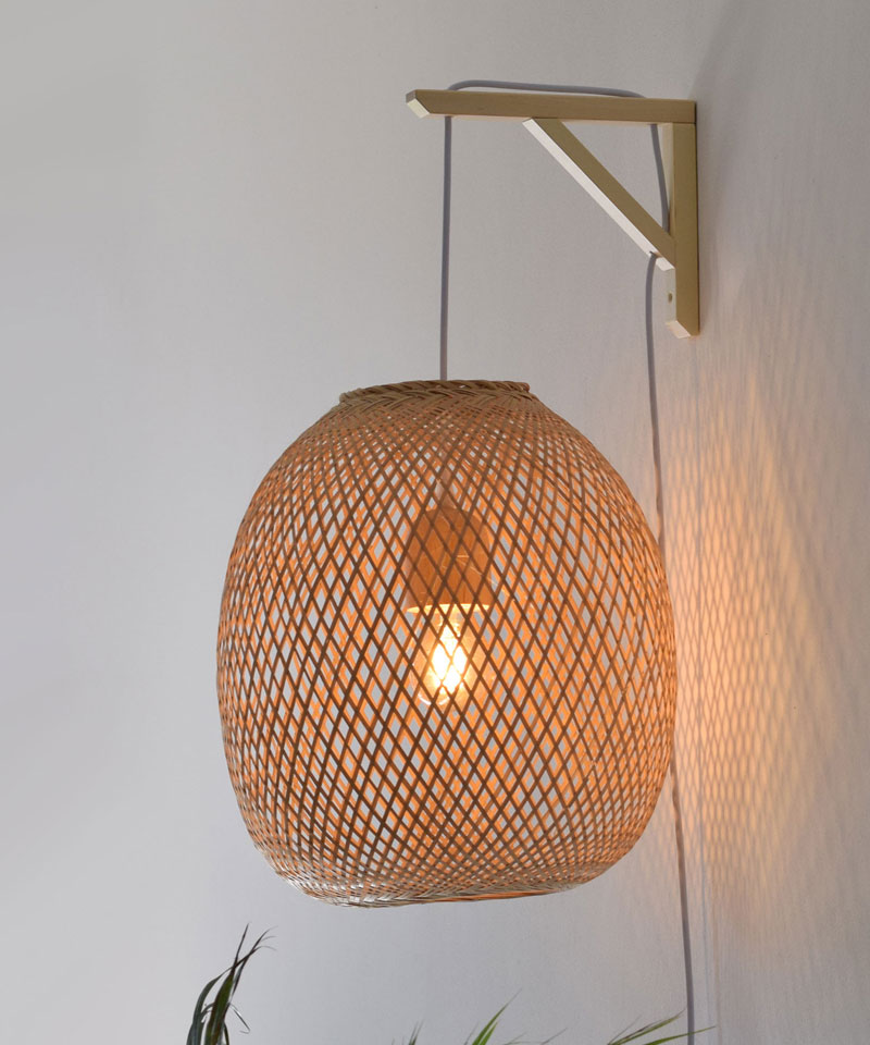 Round-Wall-Sconce-Bamboo-Pendant-Light
