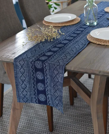 Straight End Long Table Runner