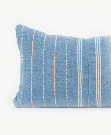 Striped Woven Cotton Hill Tribe Cushion