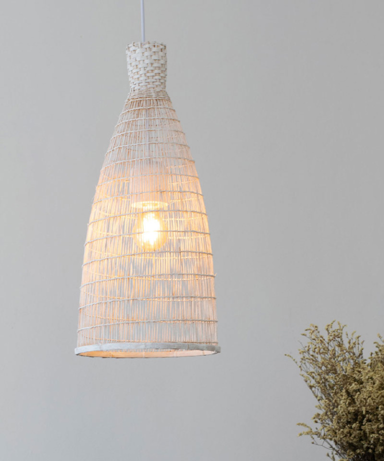 BRIGHT WHITE BAMBOO CURRENT TANK