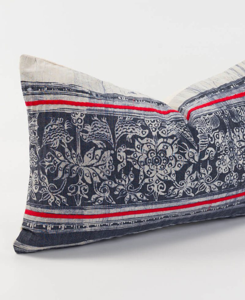 Tribal textiles make fantastic cushions and pillows.