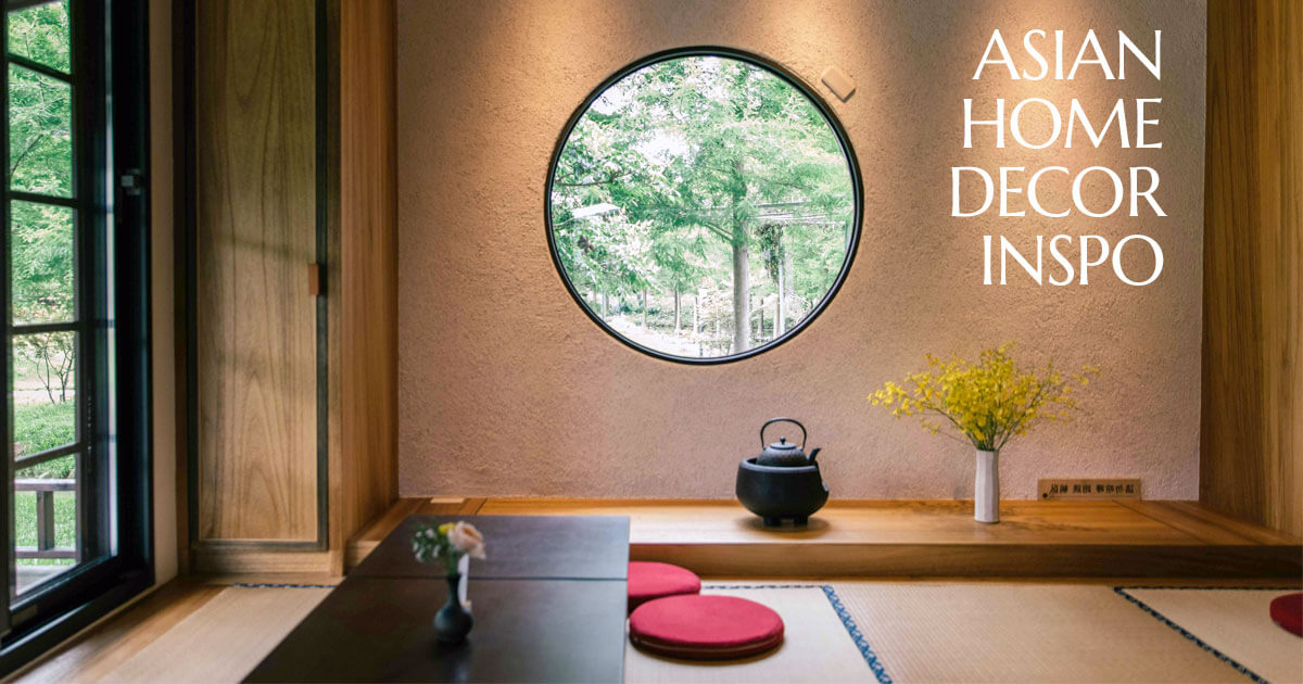 Asian home decor inspiration and ideas.